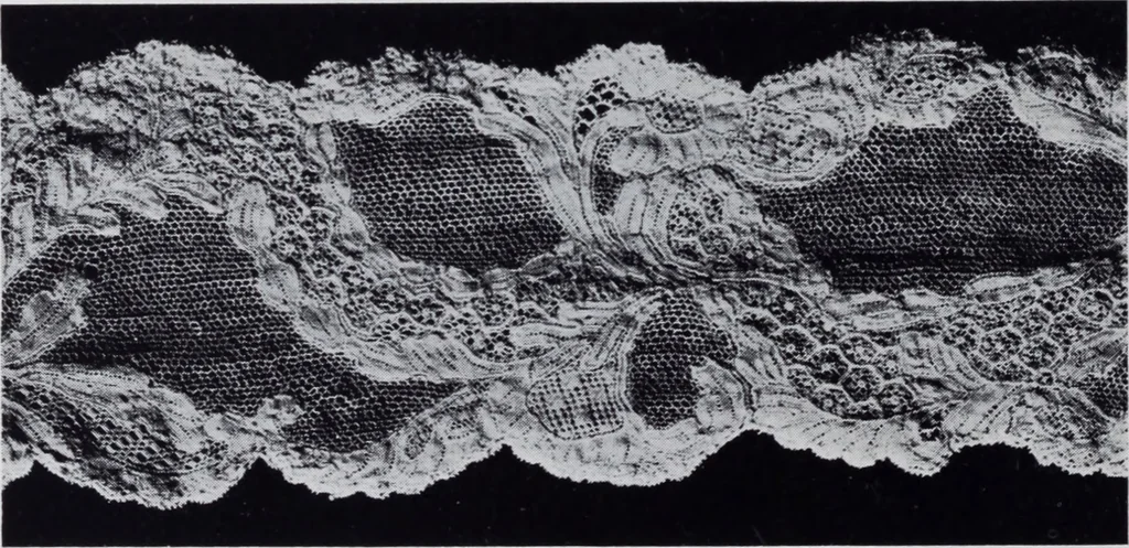An illustration from Old world lace; or, A guide for the lace lover, 1920, leaf 25