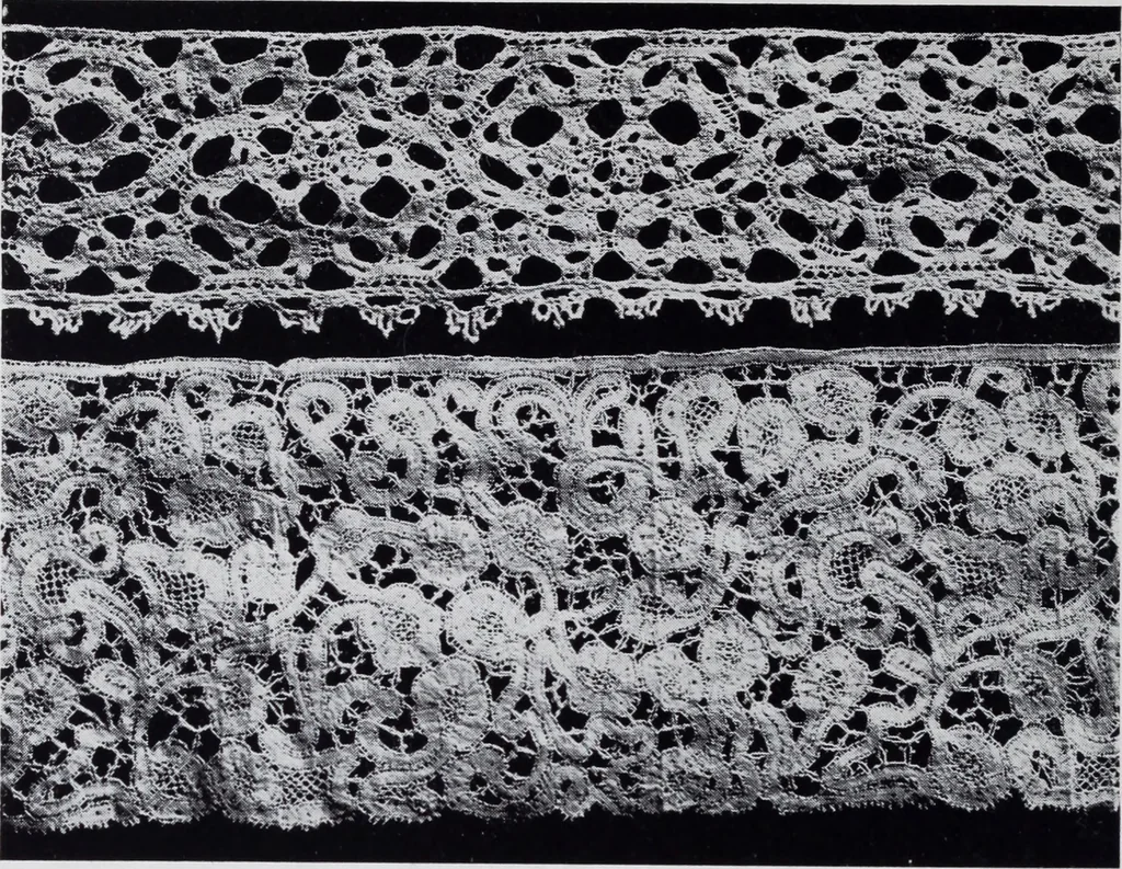 An illustration from Old world lace; or, A guide for the lace lover, 1920, leaf 37