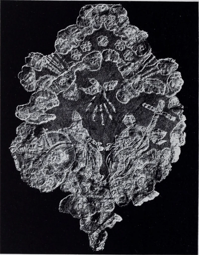 An illustration from Old world lace; or, A guide for the lace lover, 1920, leaf 47