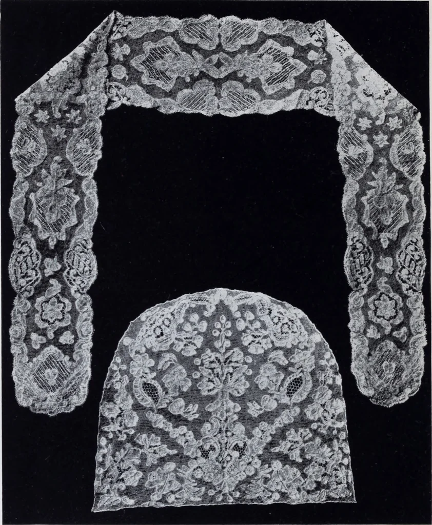 An illustration from Old world lace; or, A guide for the lace lover, 1920, leaf 5