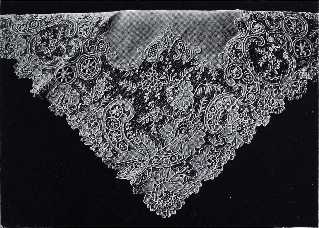 An illustration from Old world lace; or, A guide for the lace lover, 1920, leaf 54