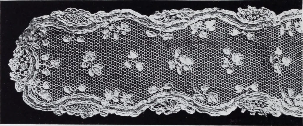 An illustration from Old world lace; or, A guide for the lace lover, 1920, leaf 61