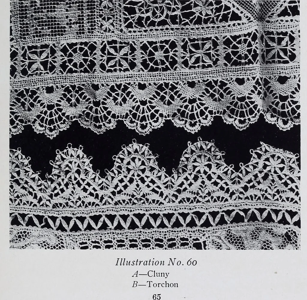 An illustration from Old world lace; or, A guide for the lace lover, 1920, leaf 68