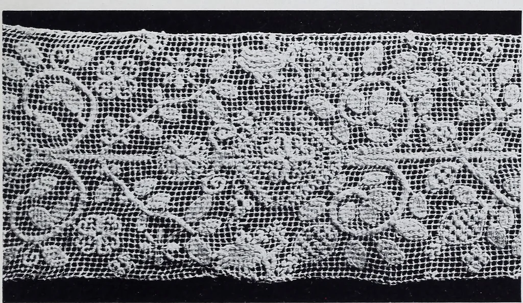 An illustration from Old world lace; or, A guide for the lace lover, 1920, leaf 74