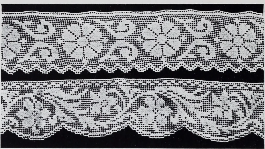 An illustration from Old world lace; or, A guide for the lace lover, 1920, leaf 75