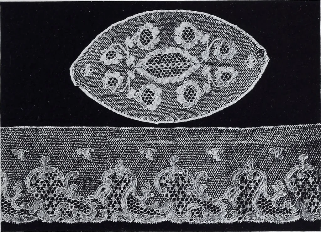 An illustration from Old world lace; or, A guide for the lace lover, 1920, leaf 76