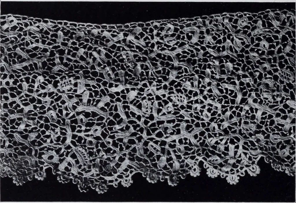 An illustration from Old world lace; or, A guide for the lace lover, 1920, leaf 79