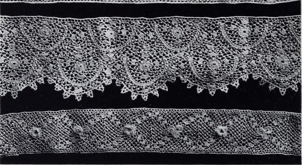 An illustration from Old world lace; or, A guide for the lace lover, 1920, leaf 81