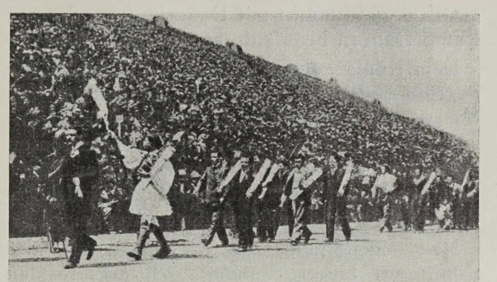 An illustration from Olympia und die olympischen Spiele von 776 v. Chr. bis 1924, 1926, leaf 231