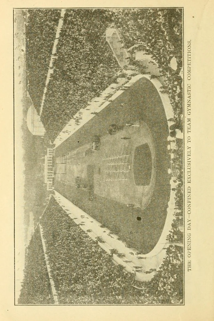 An illustration from The Olympic games at Athens, 1906, 1906, leaf 62