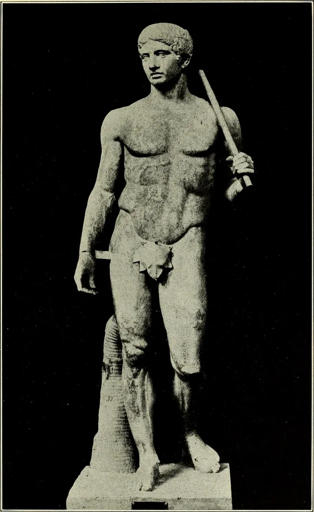 An illustration from Olympic victor monuments and Greek athletic art, 1921, leaf 104