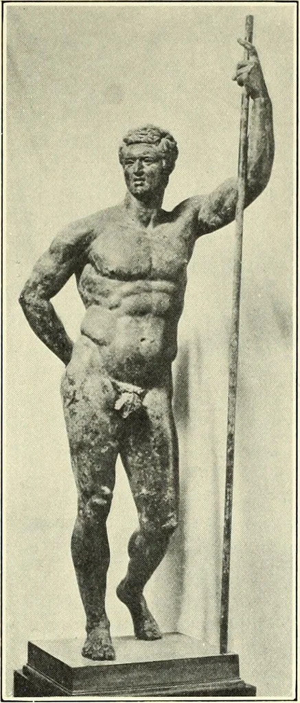 An illustration from Olympic victor monuments and Greek athletic art, 1921, leaf 110