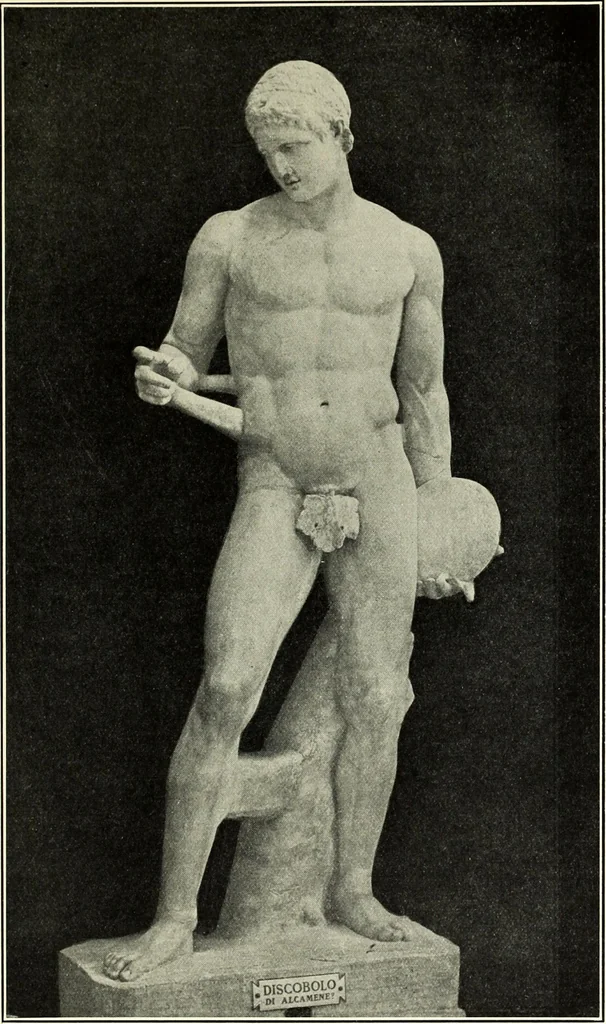 An illustration from Olympic victor monuments and Greek athletic art, 1921, leaf 114