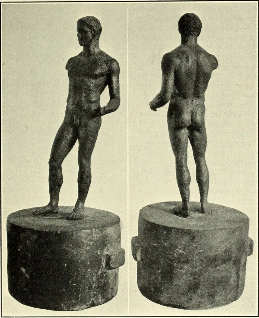 An illustration from Olympic victor monuments and Greek athletic art, 1921, leaf 118