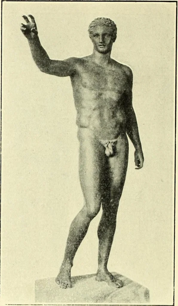 An illustration from Olympic victor monuments and Greek athletic art, 1921, leaf 119