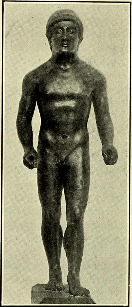 An illustration from Olympic victor monuments and Greek athletic art, 1921, leaf 151