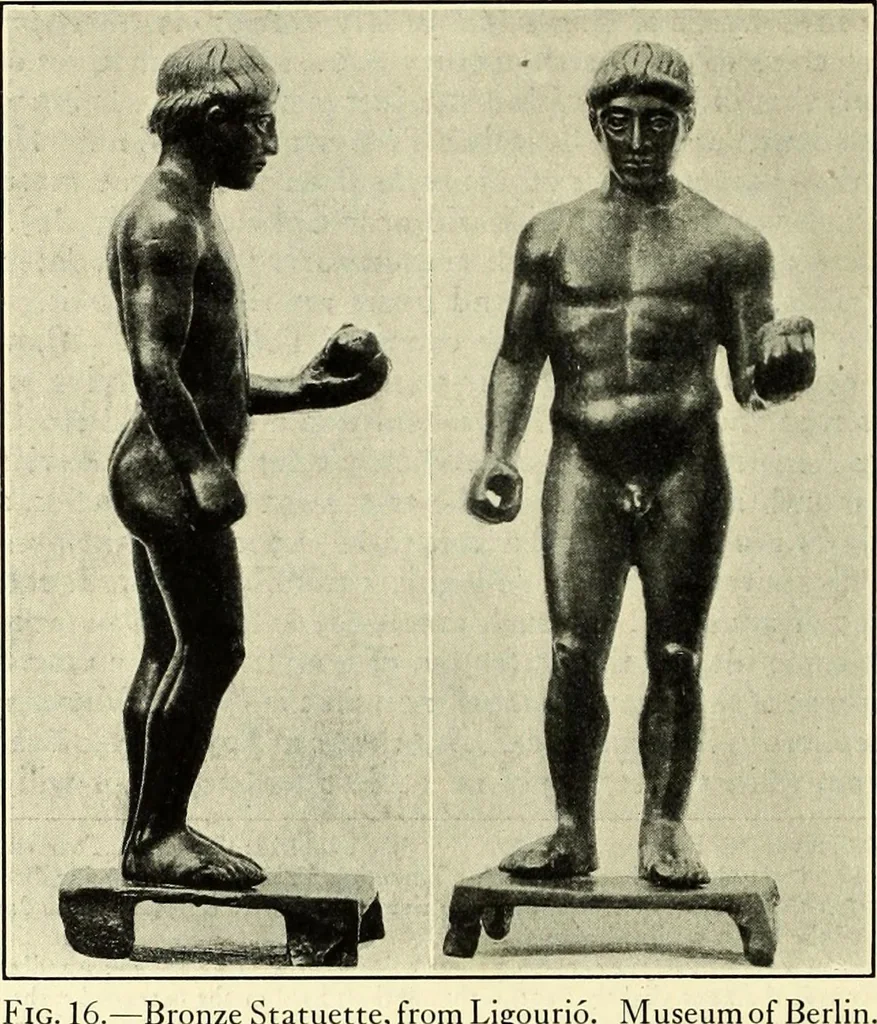 An illustration from Olympic victor monuments and Greek athletic art, 1921, leaf 155