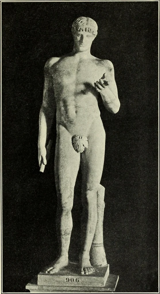 An illustration from Olympic victor monuments and Greek athletic art, 1921, leaf 156