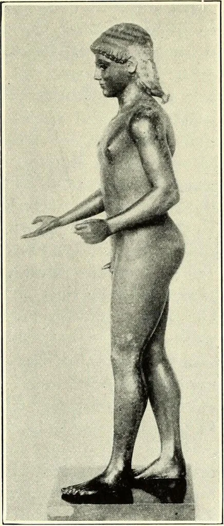 An illustration from Olympic victor monuments and Greek athletic art, 1921, leaf 164