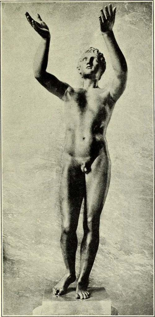 An illustration from Olympic victor monuments and Greek athletic art, 1921, leaf 178