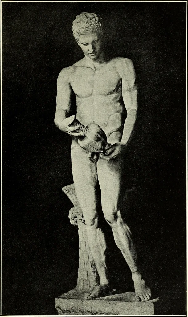 An illustration from Olympic victor monuments and Greek athletic art, 1921, leaf 186