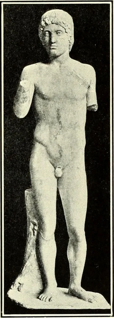 An illustration from Olympic victor monuments and Greek athletic art, 1921, leaf 198