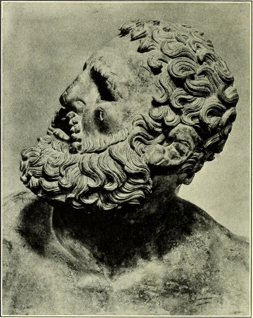An illustration from Olympic victor monuments and Greek athletic art, 1921, leaf 203