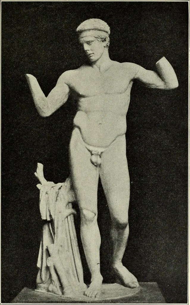 An illustration from Olympic victor monuments and Greek athletic art, 1921, leaf 214