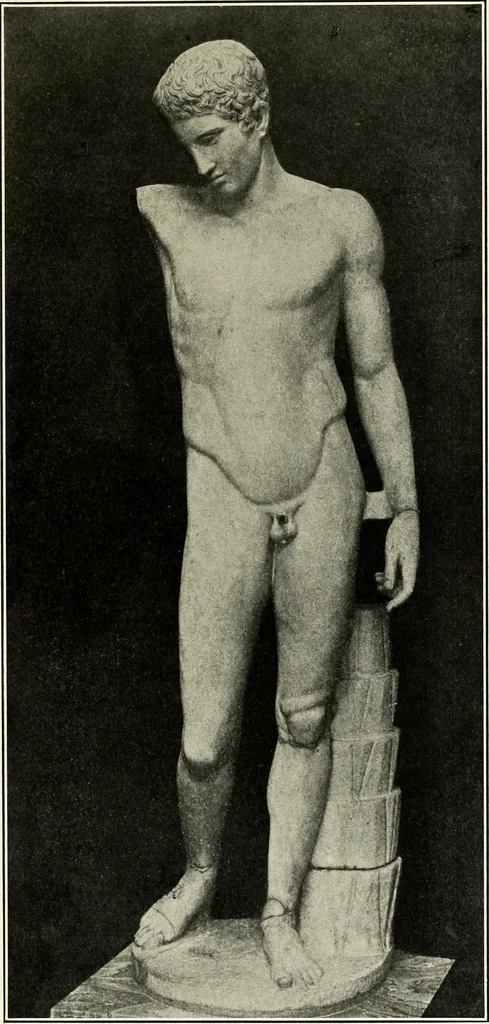 An illustration from Olympic victor monuments and Greek athletic art, 1921, leaf 220