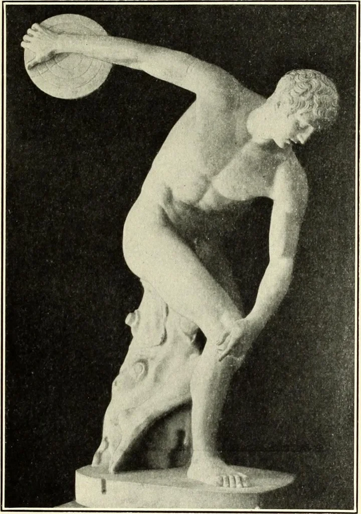 An illustration from Olympic victor monuments and Greek athletic art, 1921, leaf 256