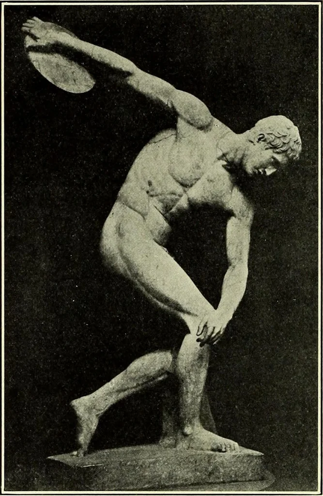 An illustration from Olympic victor monuments and Greek athletic art, 1921, leaf 257