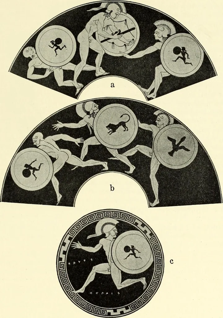 An illustration from Olympic victor monuments and Greek athletic art, 1921, leaf 280
