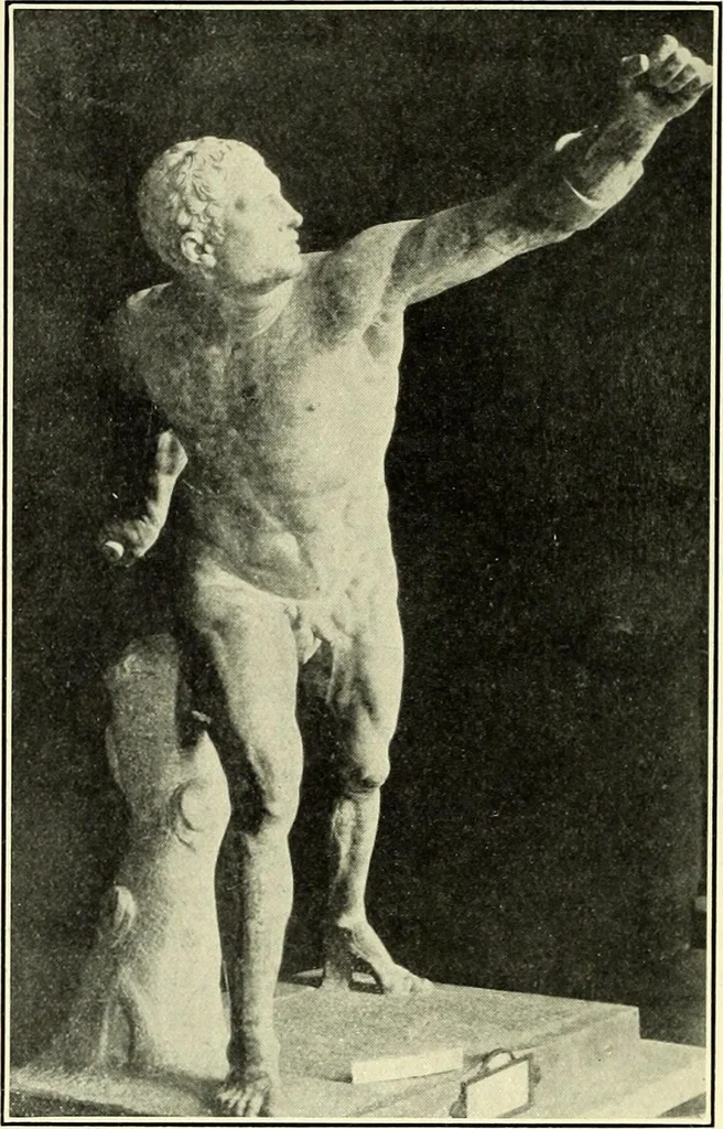 An illustration from Olympic victor monuments and Greek athletic art, 1921, leaf 283