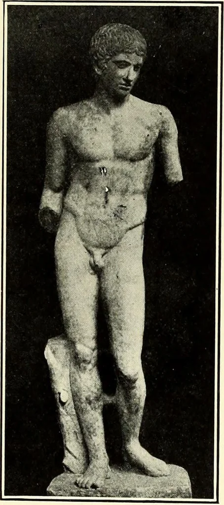 An illustration from Olympic victor monuments and Greek athletic art, 1921, leaf 288