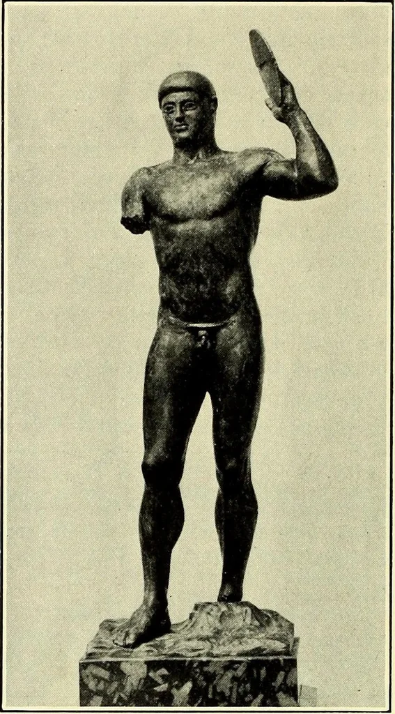 An illustration from Olympic victor monuments and Greek athletic art, 1921, leaf 295