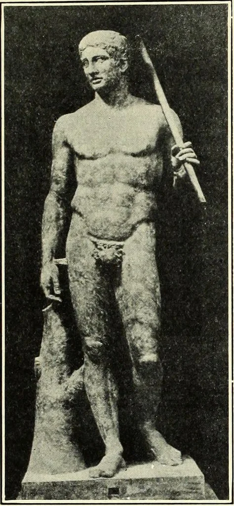 An illustration from Olympic victor monuments and Greek athletic art, 1921, leaf 300