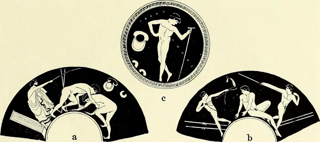An illustration from Olympic victor monuments and Greek athletic art, 1921, leaf 306