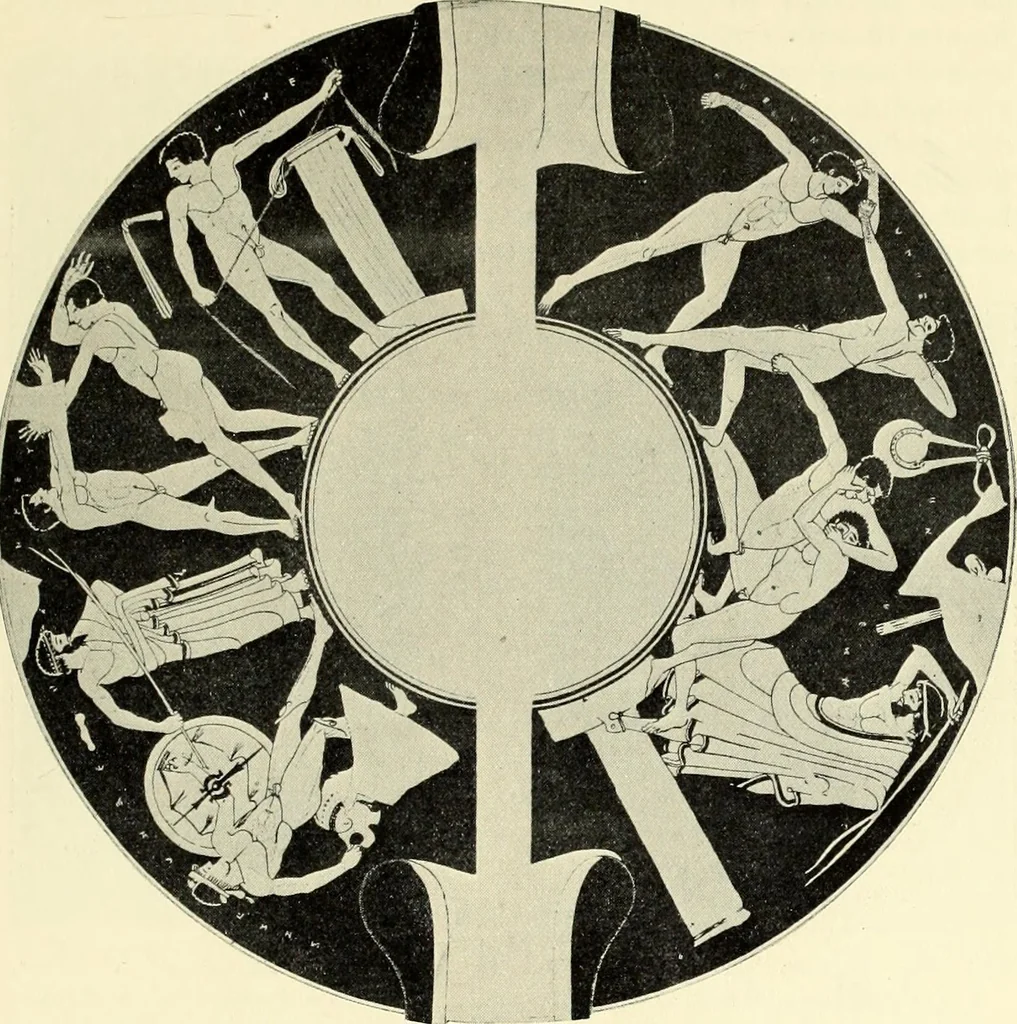 An illustration from Olympic victor monuments and Greek athletic art, 1921, leaf 316