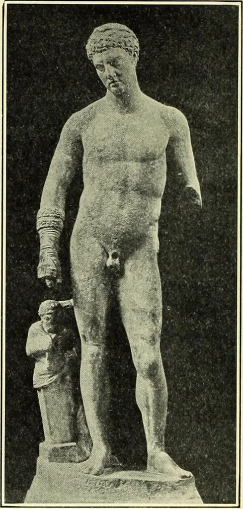 An illustration from Olympic victor monuments and Greek athletic art, 1921, leaf 317