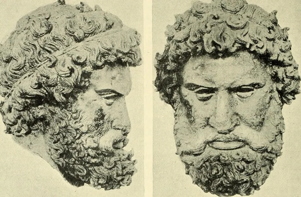 An illustration from Olympic victor monuments and Greek athletic art, 1921, leaf 331