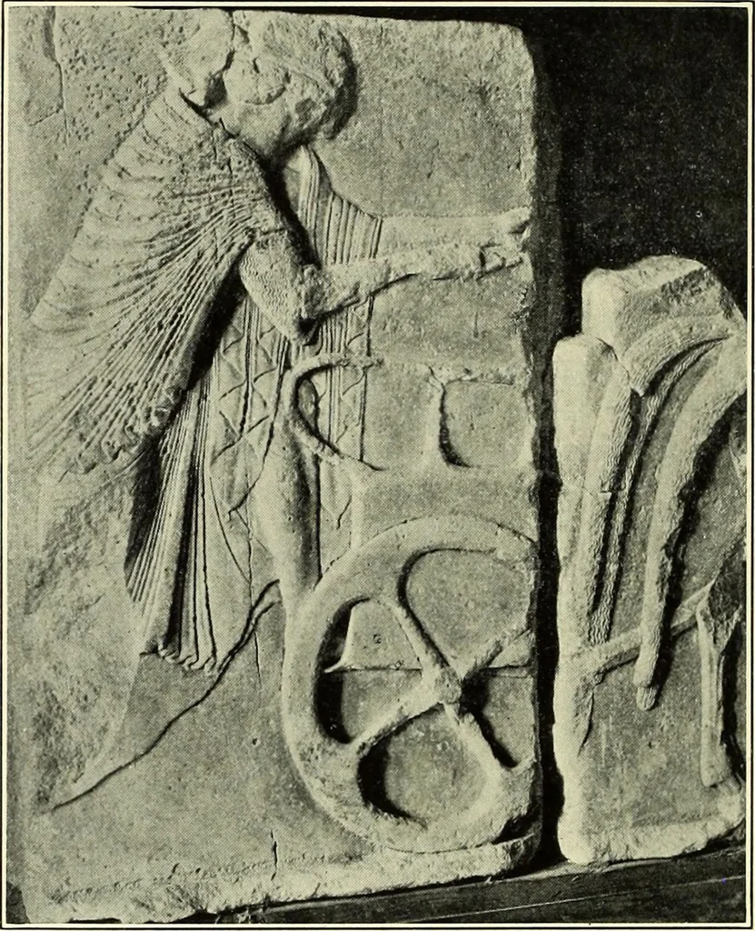 An illustration from Olympic victor monuments and Greek athletic art, 1921, leaf 353