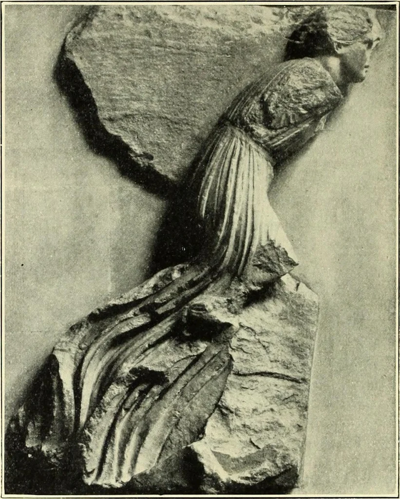 An illustration from Olympic victor monuments and Greek athletic art, 1921, leaf 357