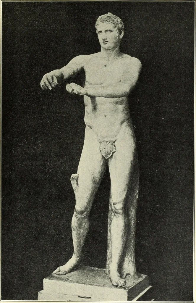 An illustration from Olympic victor monuments and Greek athletic art, 1921, leaf 376