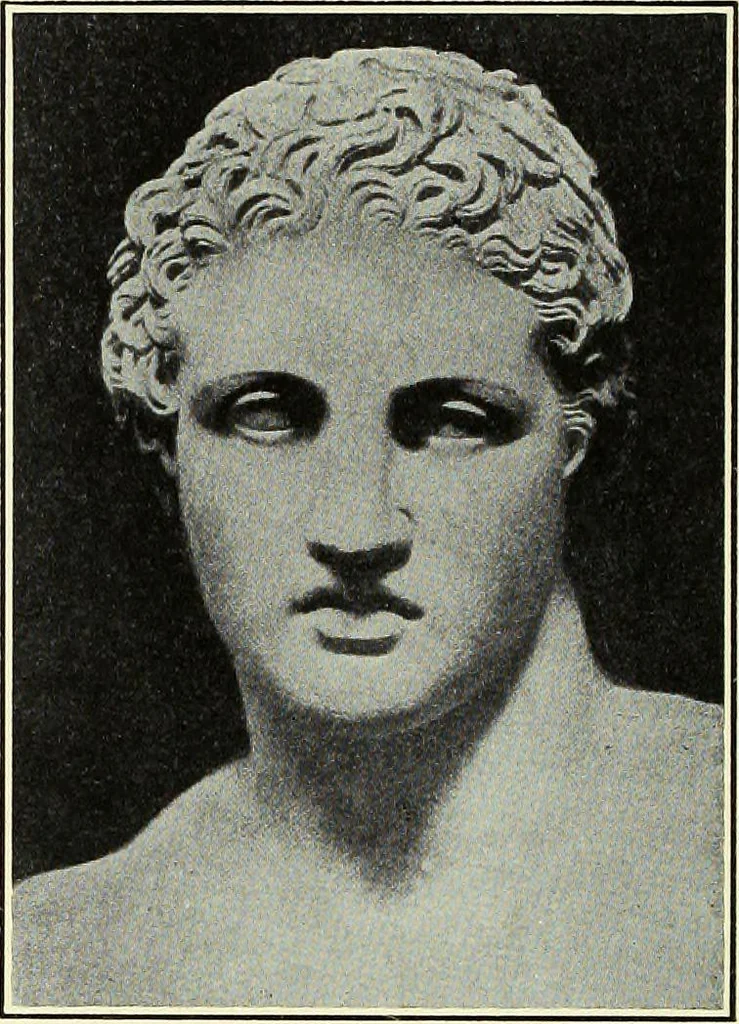 An illustration from Olympic victor monuments and Greek athletic art, 1921, leaf 387