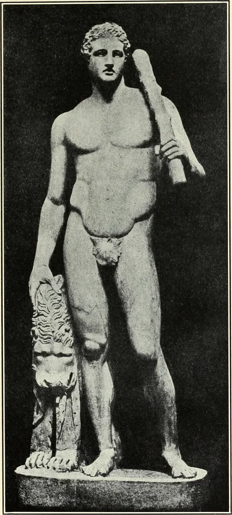 An illustration from Olympic victor monuments and Greek athletic art, 1921, leaf 388