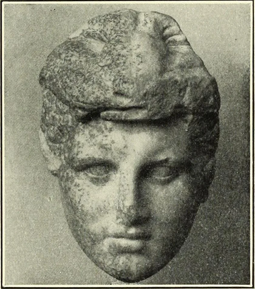 An illustration from Olympic victor monuments and Greek athletic art, 1921, leaf 396