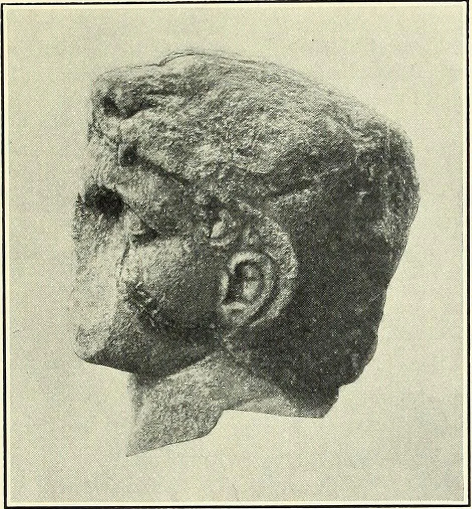An illustration from Olympic victor monuments and Greek athletic art, 1921, leaf 398