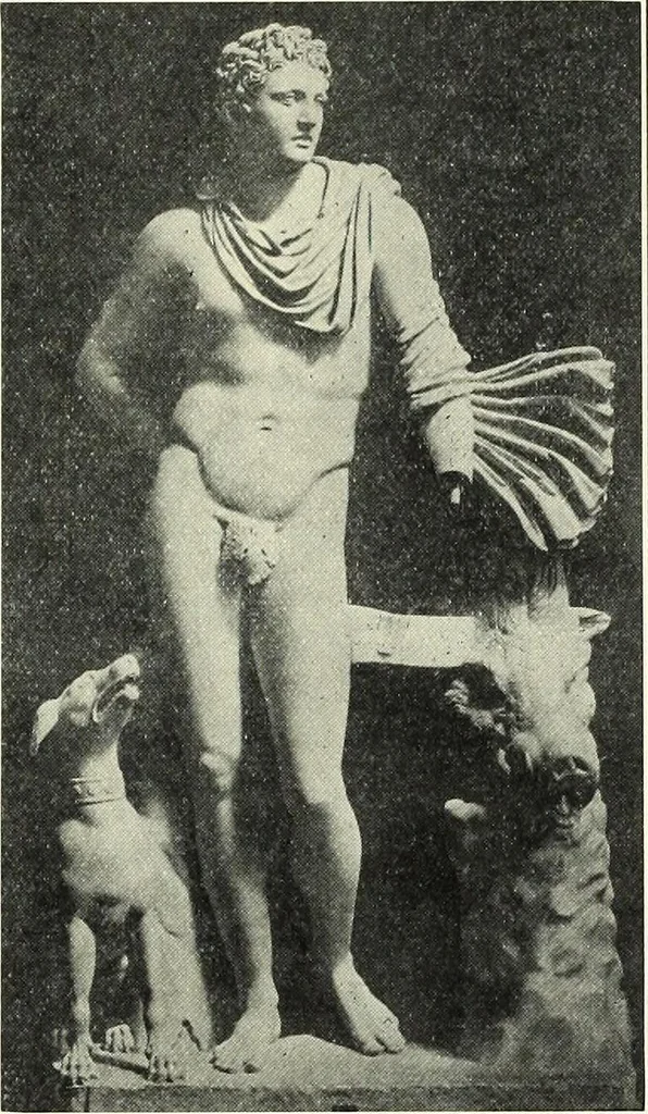 An illustration from Olympic victor monuments and Greek athletic art, 1921, leaf 404