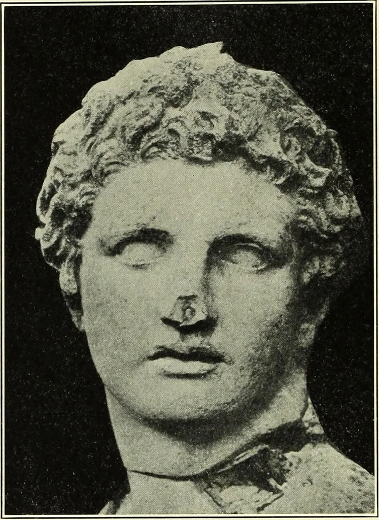 An illustration from Olympic victor monuments and Greek athletic art, 1921, leaf 405