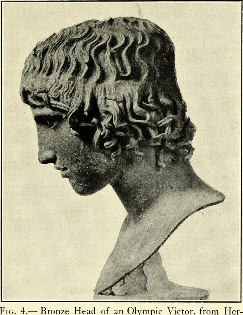 An illustration from Olympic victor monuments and Greek athletic art, 1921, leaf 98